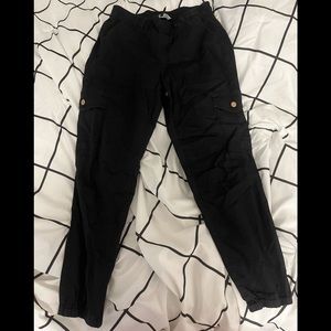 Nice black joggers  with gold buttons on the side from White House black market